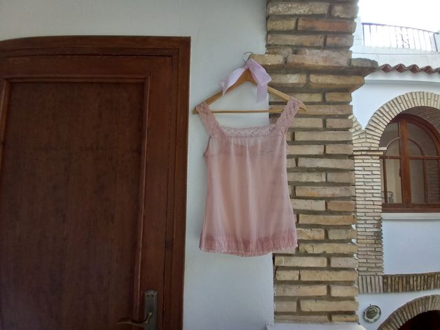 Blusa gasa bordada🤍 Embroidered chifffon blouse🤍