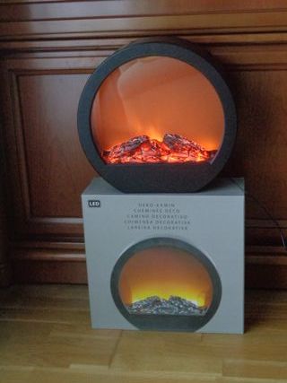 Chimenea decorativa LED