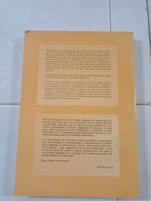 Manual de acción directa no violenta