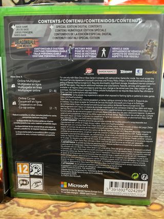 ESPECIAL EDITION DRAGONBALL XBOX ONE