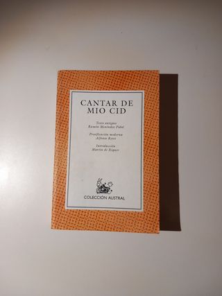 Cantar de Mío Cid