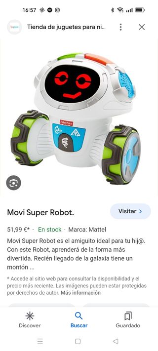 Robot Fisher Price
