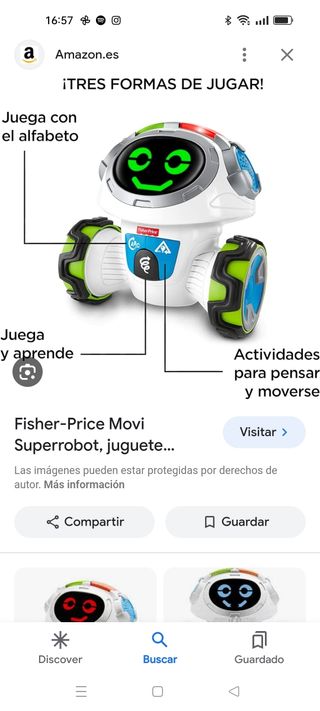 Robot Fisher Price