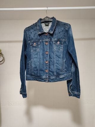 Chaqueta vaquera Bershka, L,