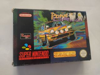 Power Drive SNES Super Nintendo