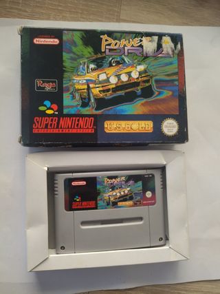 Power Drive SNES Super Nintendo