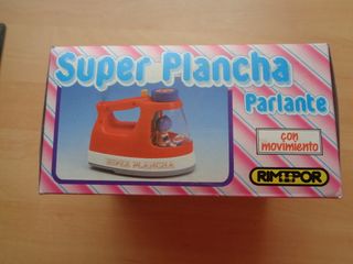 SUPER PLANCHA PARLANTE, antigua nueva