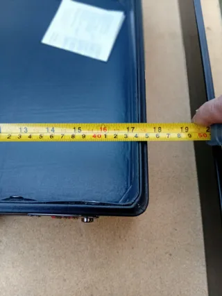 Maletín ejecutivo negro rígido