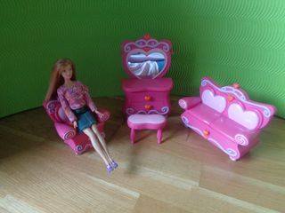 Muebles para Barbie vintage