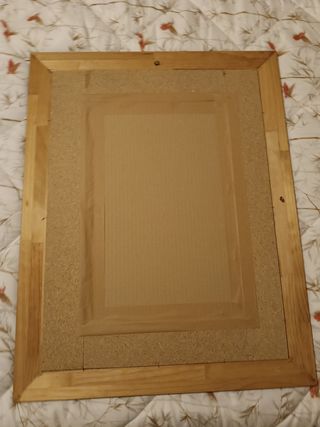 Espejo rectangular con detalles florares