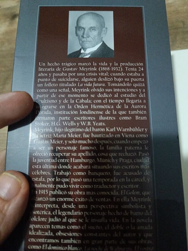 Il Golem, di G. Meyrink