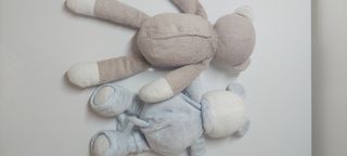 Conjunto de três peluches