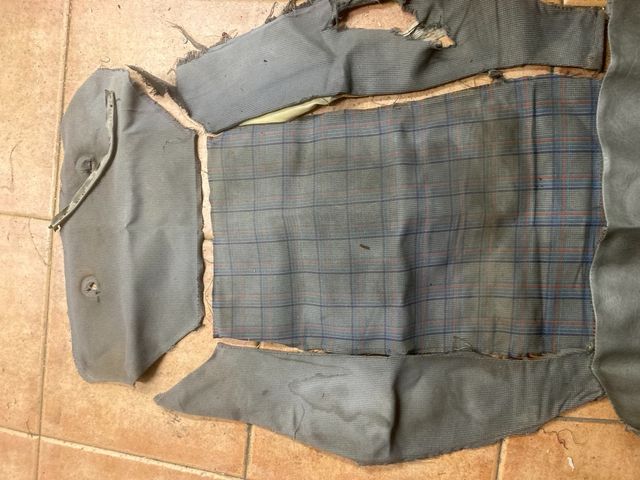 Tapizado de asiento del piloto de vw polo gt