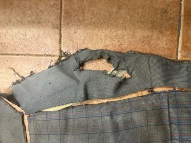 Tapizado de asiento del piloto de vw polo gt