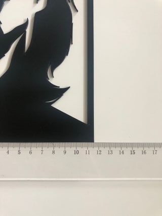 Adorno Joker media cara 3D