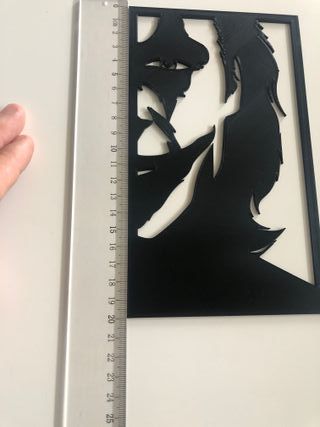 Adorno Joker media cara 3D