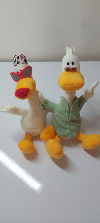 Casal de patos peluche