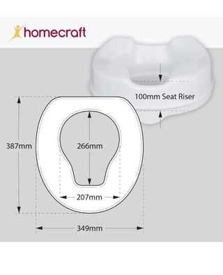 Asiento elevador para inodoro adultos NUEVO!