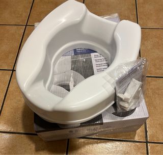 Asiento elevador para inodoro adultos NUEVO!