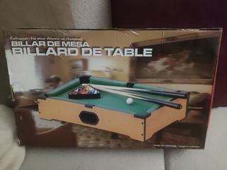 Mesa de billar nuevo