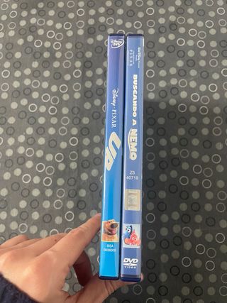 2 Dvd Disney (UP y Buscando a Nemo)