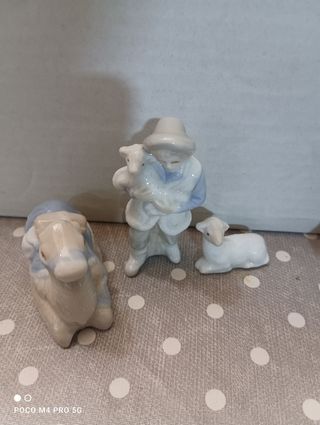 Figuras belén porcelana