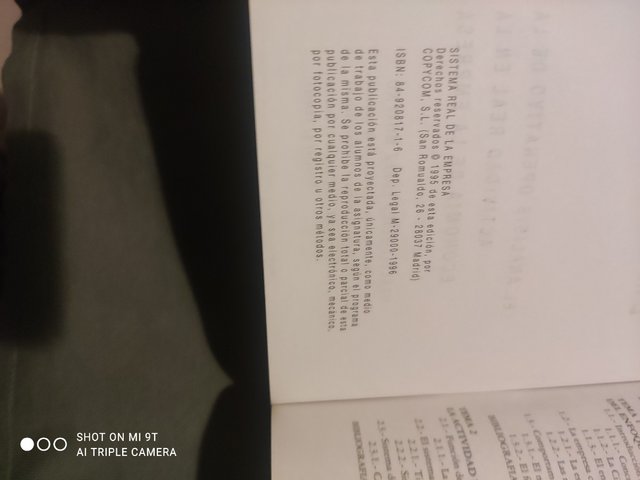 Sistema Real de la Empresa