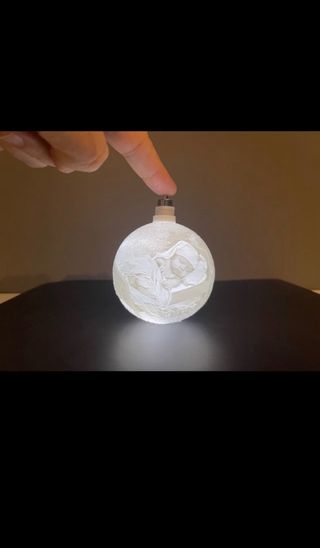 Bola de navidad personalizada