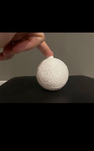 Bola de navidad personalizada