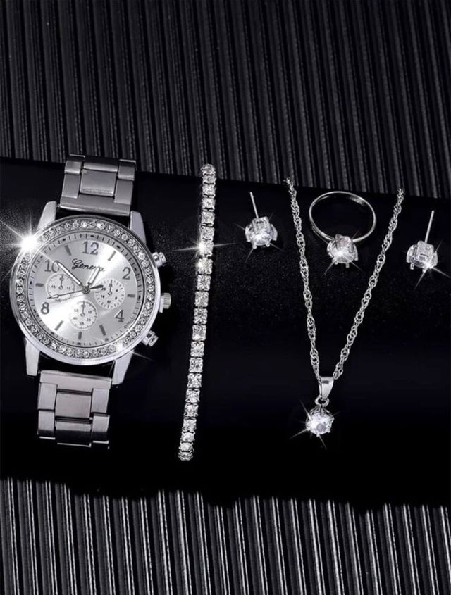 ♻️ reloj con conjunto a juego♻️