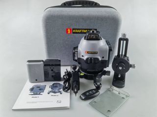 Nivel láser giratorio de 360 ​​grados con haz 4D