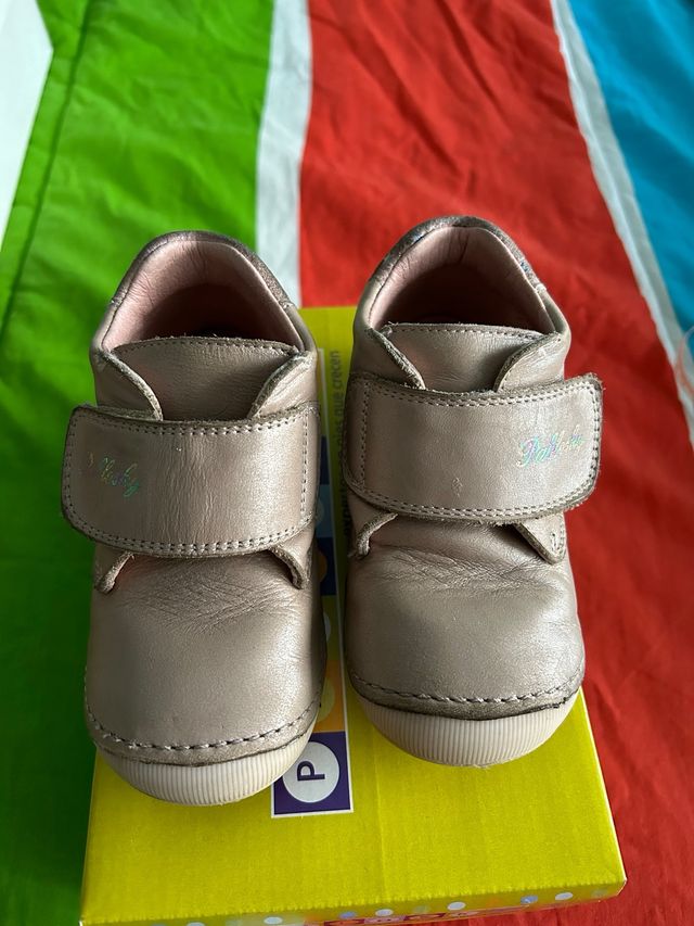 Bota Pablosky piel rosa