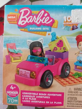 ✅Barbie Fashionista 128 y lego aventura de playa