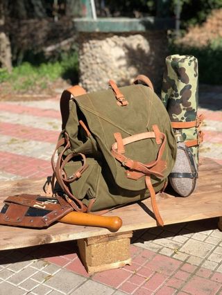 Mochila Ejercito Rumano Vintage
