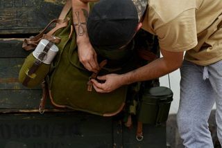 Mochila Ejercito Rumano Vintage