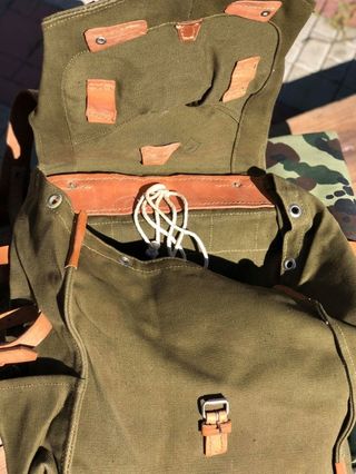Mochila Ejercito Rumano Vintage
