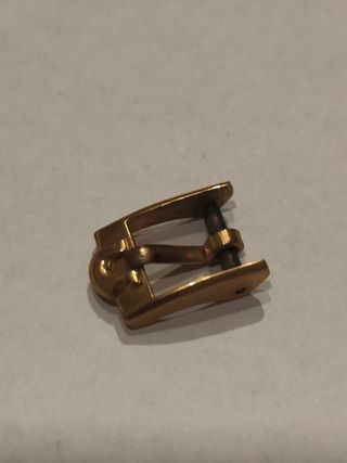 Fibbia vintage originale Omega 7 mm