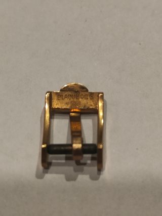 Fibbia vintage originale Omega 7 mm