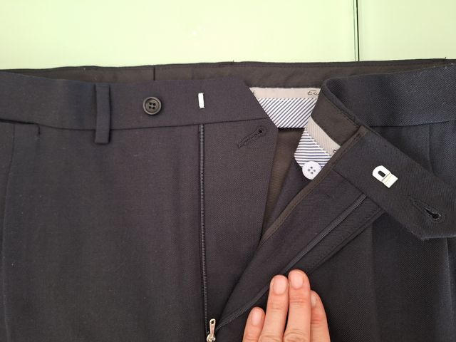 Pantalón talla 56 Emidio Tucci azul mari