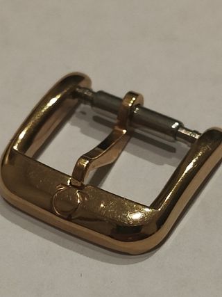 Fibbia vintage originale Omega 12 mm