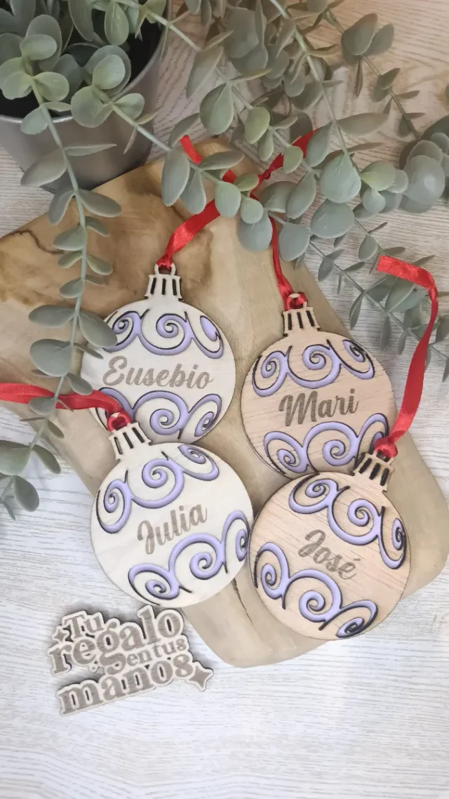 Bola de Navidad personalizada