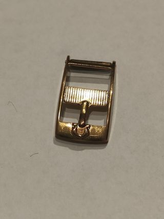 Fibbia vintage originale Omega 10 mm