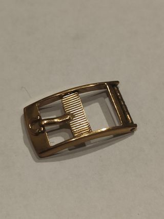 Fibbia vintage originale Omega 10 mm