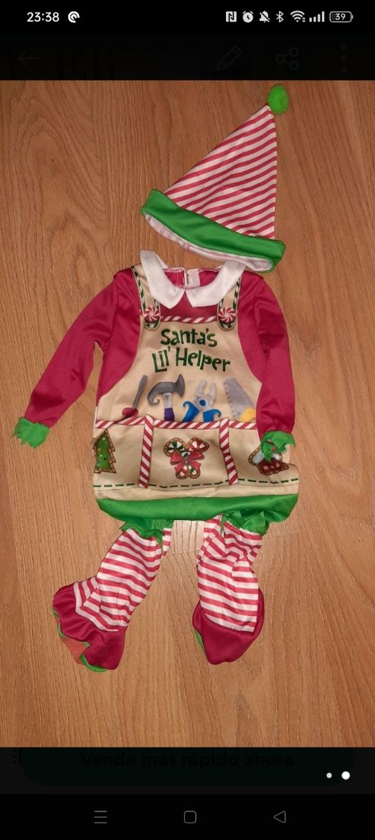 Disfraz Ayudante de Santa Claus