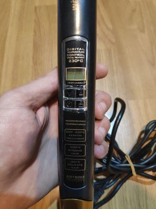 Plancha de pelo artero zenit Titanium