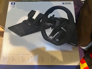 Volante + pedales para Pc Ps4 y Ps5