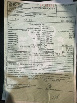 Volkswagen Passat 2007￼￼ despiezas