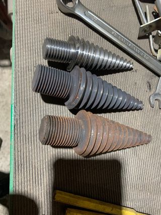 Rachadora astilladora cono fuso tractor