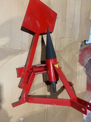 Rachadora astilladora cono fuso tractor