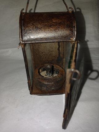 FAROL LINTERNA MUY ANTIGUO